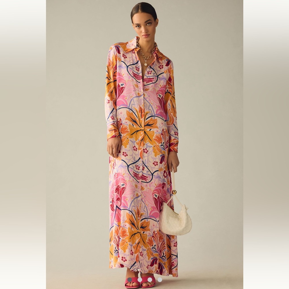 Corey Lynn Calter Maxi Shirt Dress